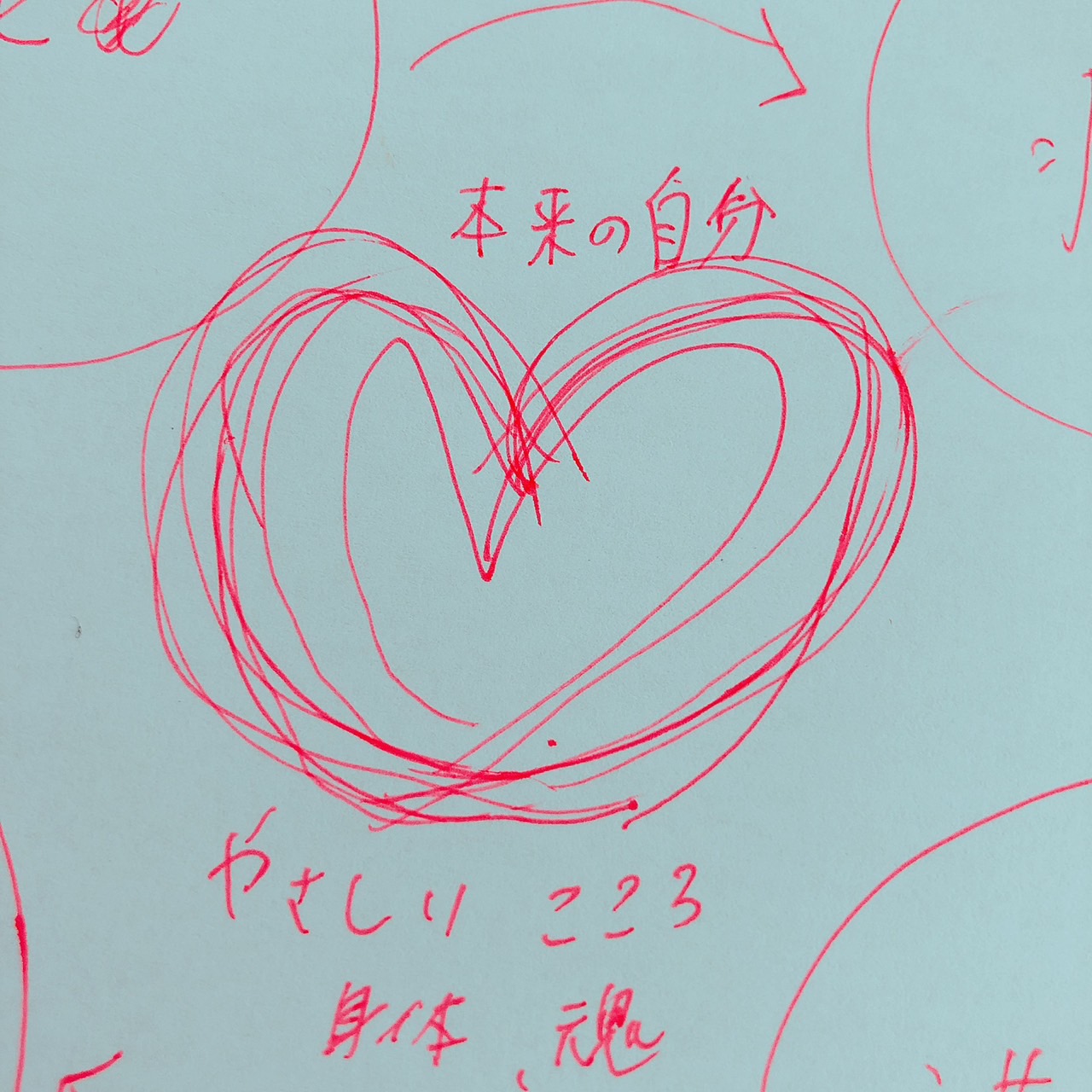 本来の自分 スケッチ